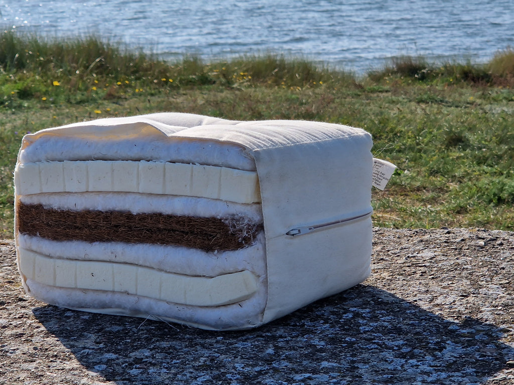 Tradikomfort Naturfuton – Kokos - Baumwolle &  Naturlatex