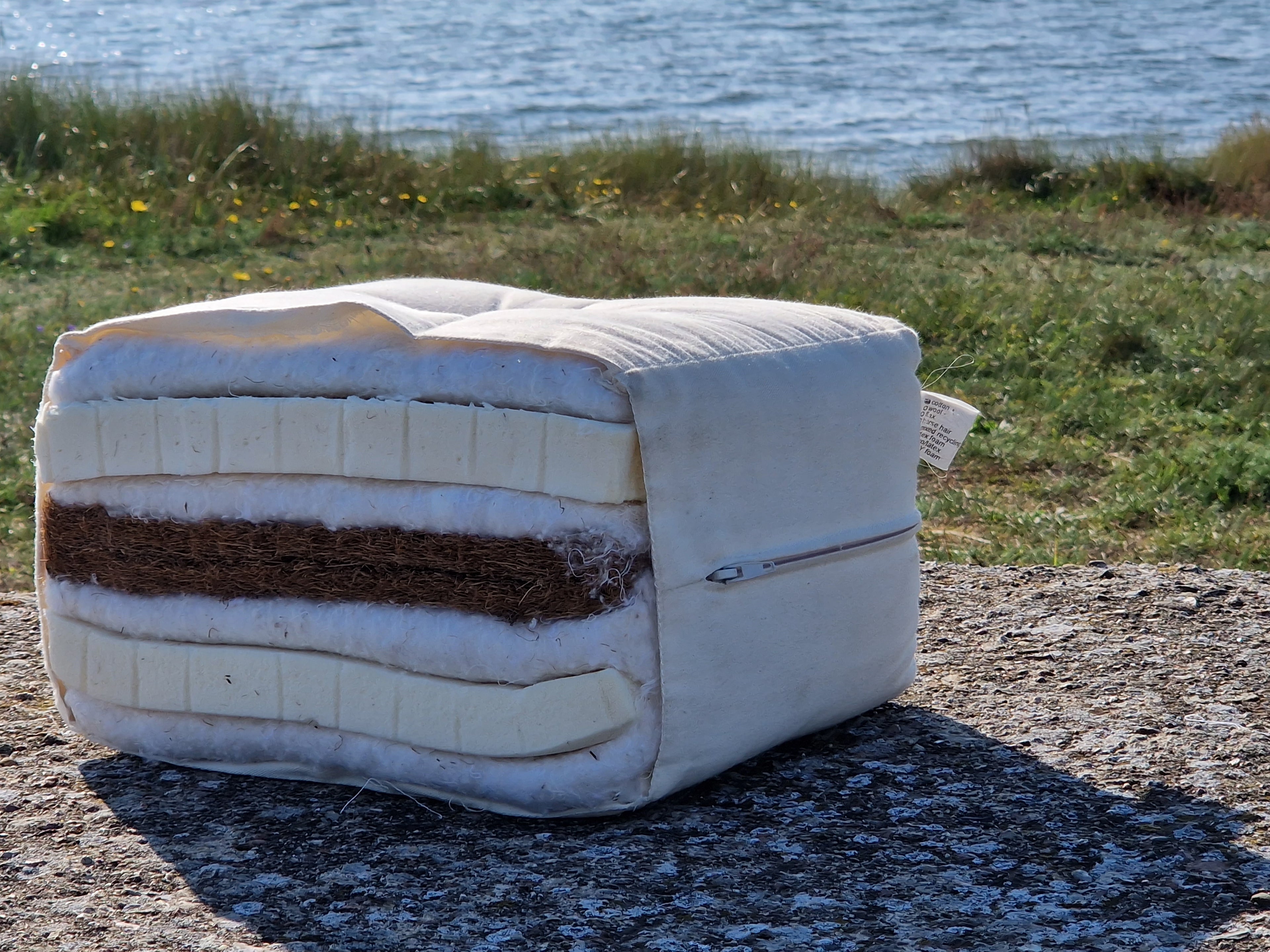 Tradikomfort Naturfuton – Kokos - Baumwolle &  Naturlatex