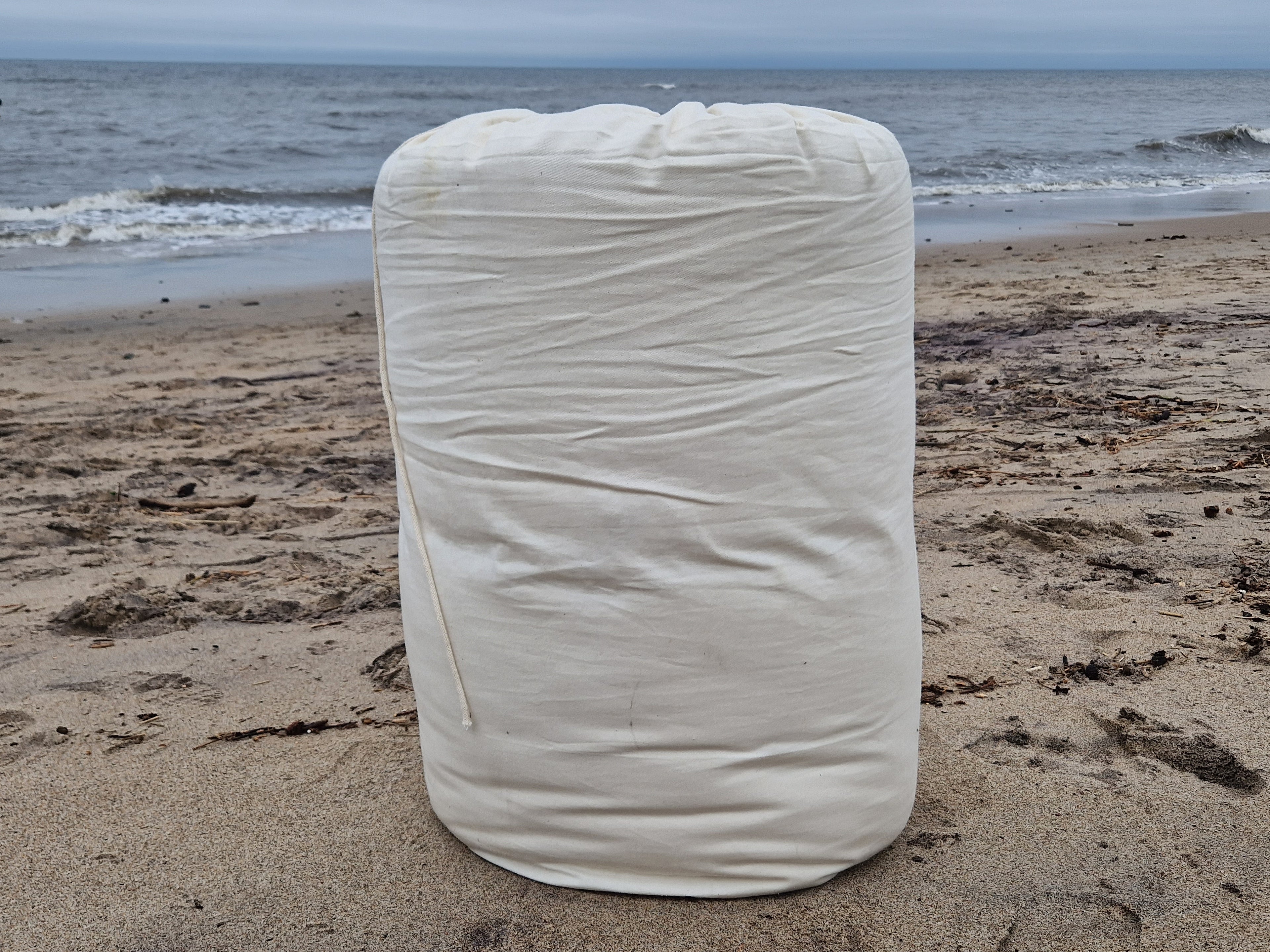 Travel & Gäste-Futon 100% Baumwolle – natürlich, kompakt und komfortabel