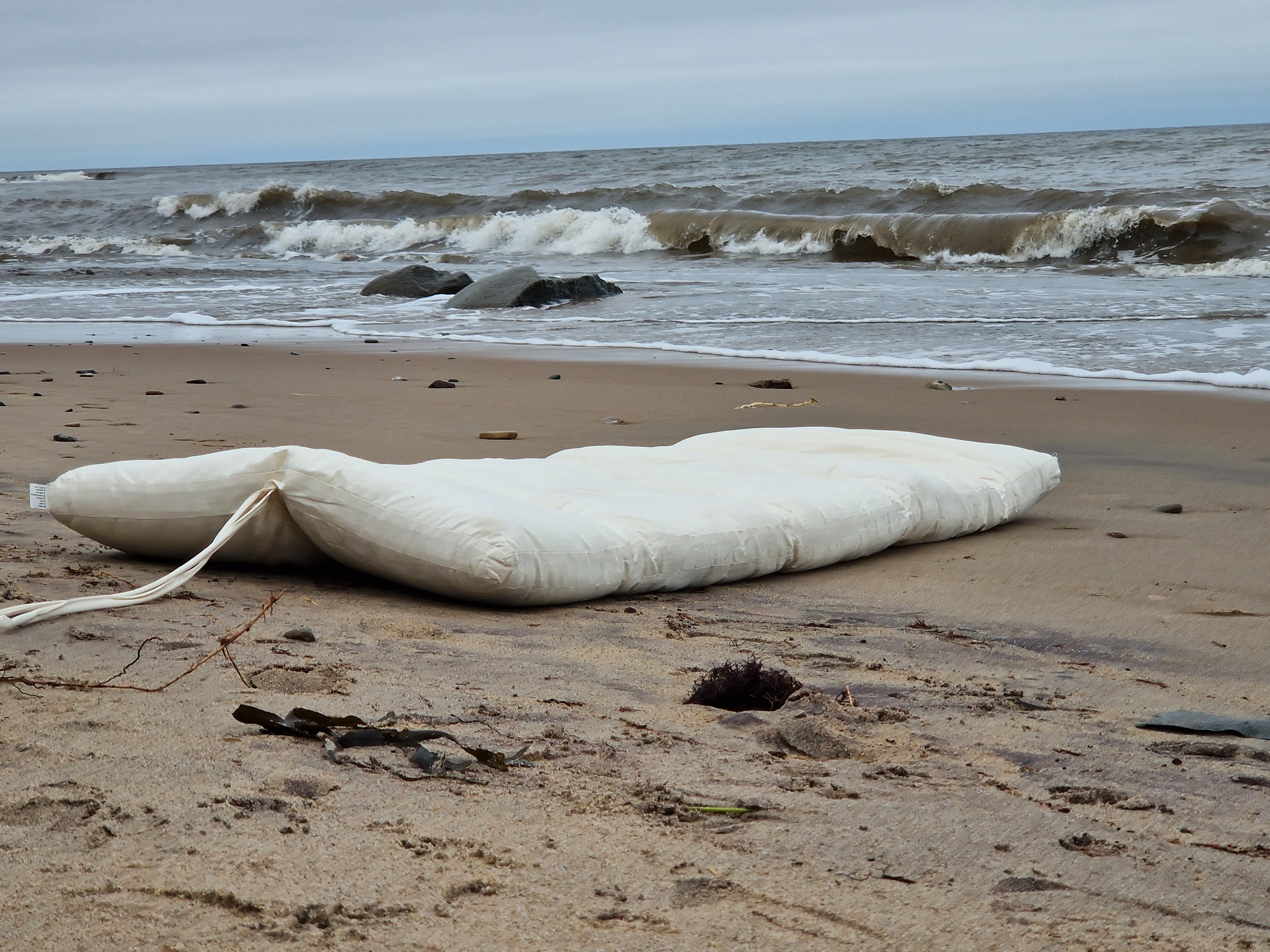 Travel & Gäste-Futon 100% Baumwolle – natürlich, kompakt und komfortabel